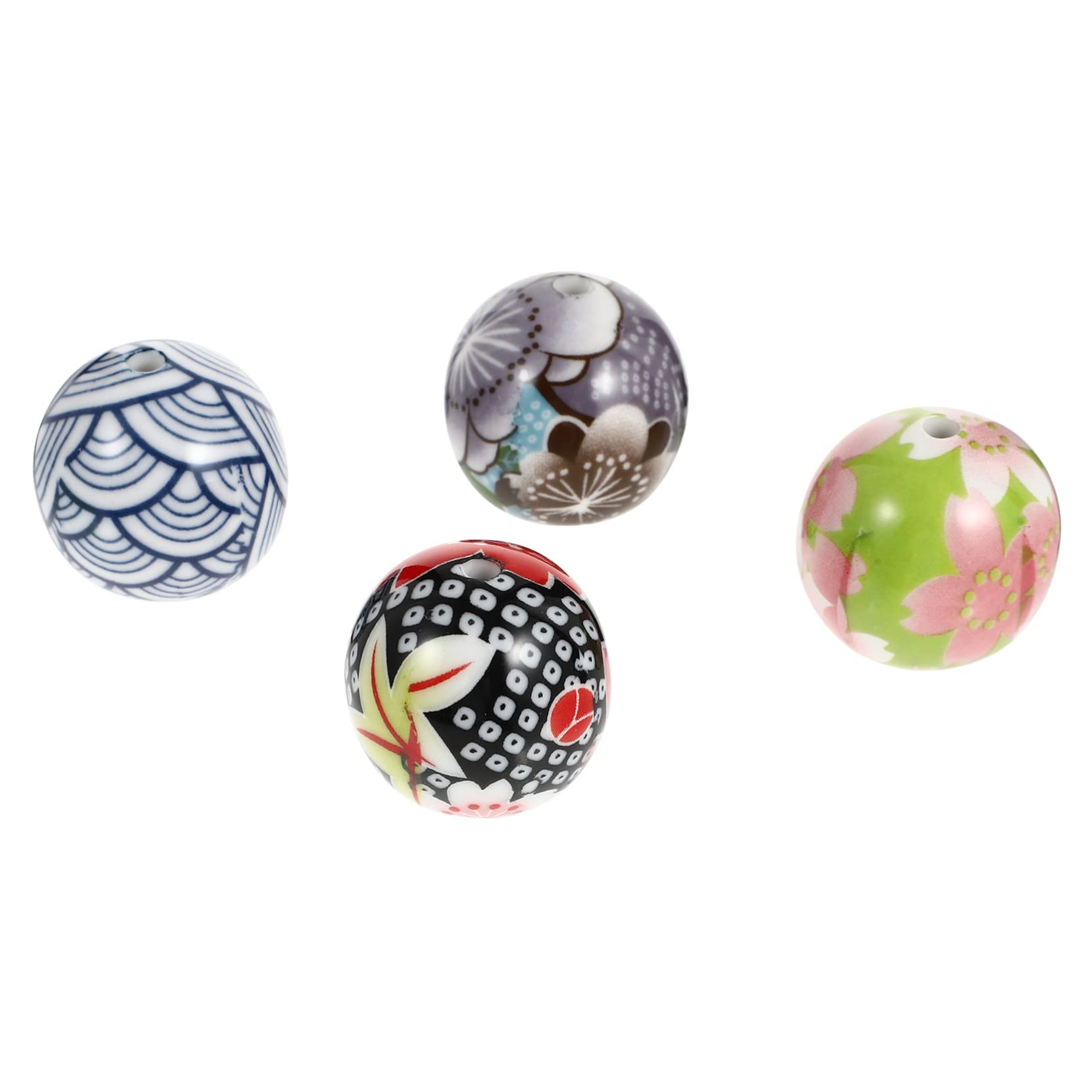 ABOOFAN 4pcs Lotus Ball Incense Burner Incense Holder Cone Holder Ceramic Burner Ceramic Holders Lotus Backflow Censer Stick Holder