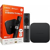 Xiaomi Android Google TV Box S 3rd Gen, 4K UHD TV Box Dolby Vision Atmos &amp; DTS:X, 2GB + 32GB Storage WiFi 6 HDMI 2.1 360&deg; Bluetooth Remote Voice Control for Television Internet Smartphones Streaming