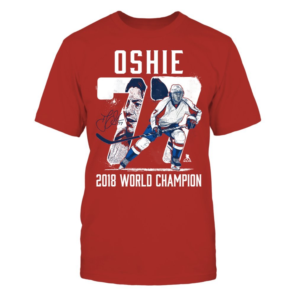 Tj Oshie T Shirt Player Number 2018 World Champion | Zelite