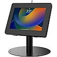 Premium Retail POS Stand – CTA Upscale Tablet Kiosk Stand with 360 Rotation & Locking – for iPad 11 (A16) - Pro 11-inch M4 - Air 11-inch M3- iPad 10th Gen - Galaxy Tab & More Tablets