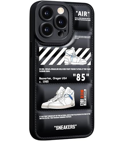 Amazon.com: IAIYOXI Puffer Case with Sports Shoes Brand