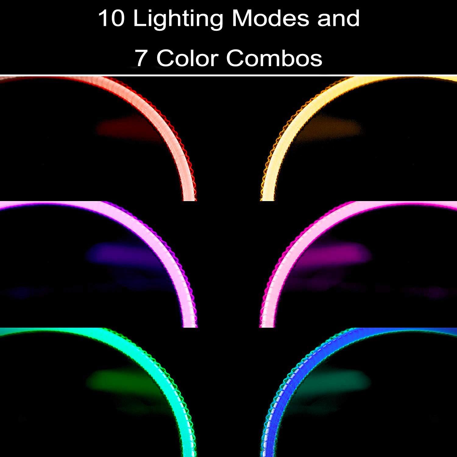 Extended RGB Mouse Pad Mat, rnairni Large Office Table Desk Mat Gaming Lighting Led Mousepad for PC Computer MacBook Keyboard Waterproof Anti-Slip Ultra Thin 4mm - 31.5'' x 15.7' (Black Map) : Office Products