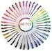 Everyday Essentials Gel Pens - Set of 40 Individual Colors with Barrel Case - Keep Your Pens Neat (40-Color)