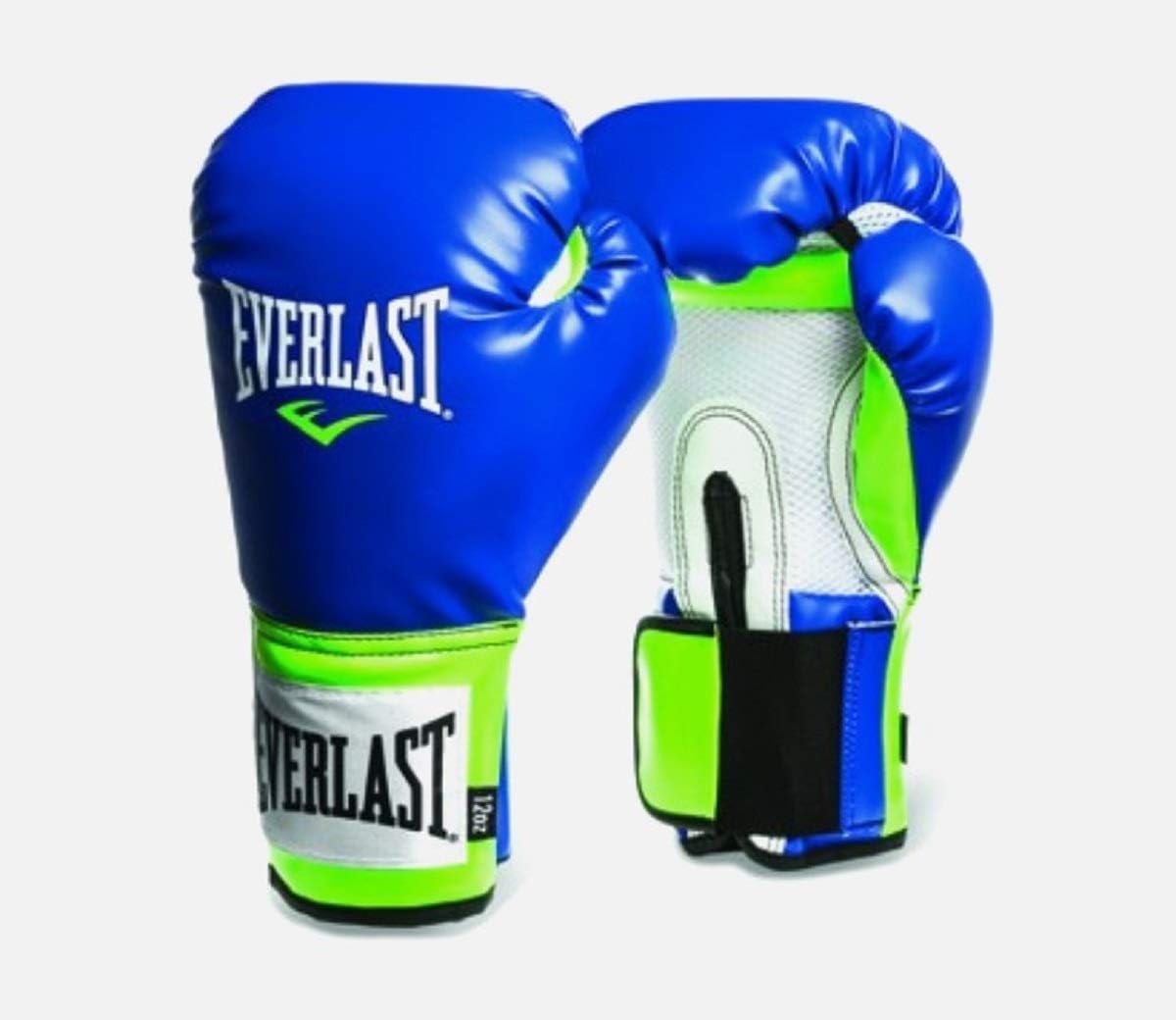 Everlast 1200018 Pro Style Training Gloves, Blue/Green, 14