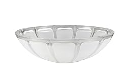 Aspen Creative 23507-01 Clear & Sandblasted/2 Tone