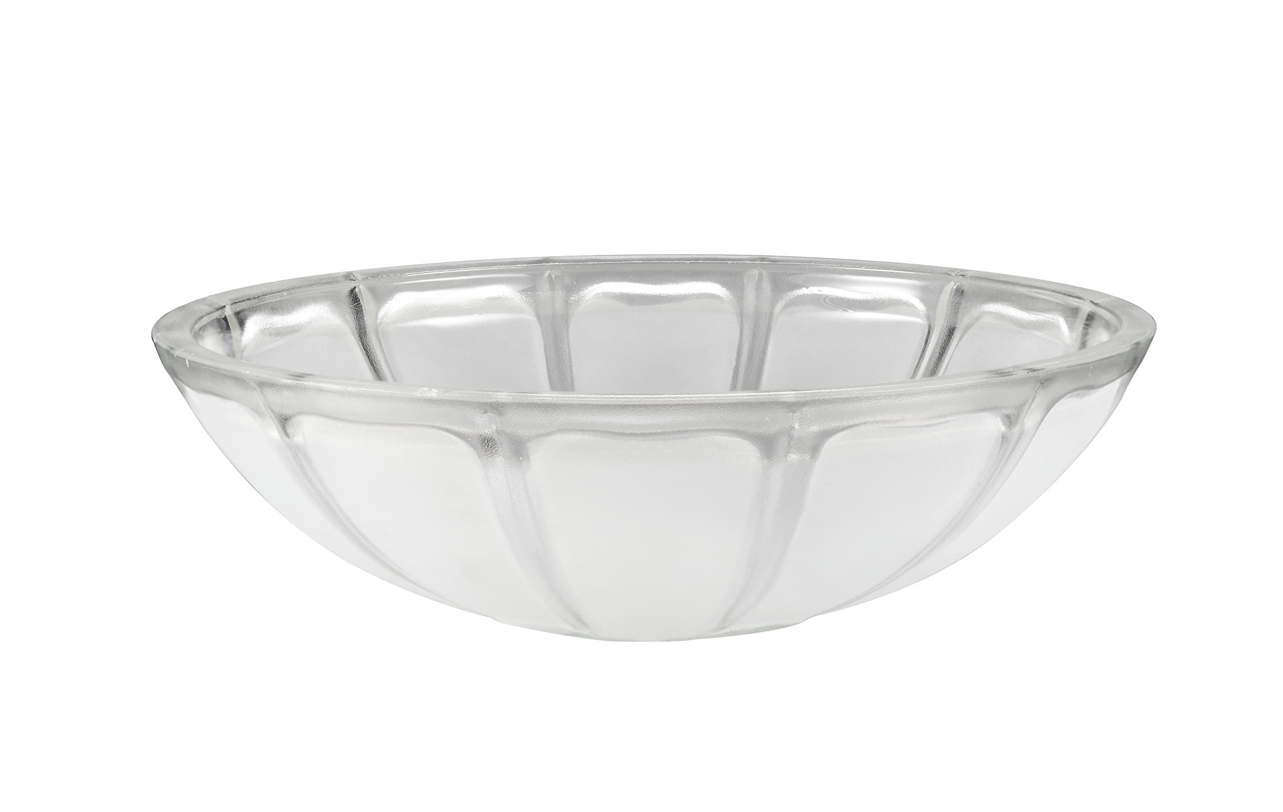 Aspen Creative 23507-01 Clear & Sandblasted/2 Tone