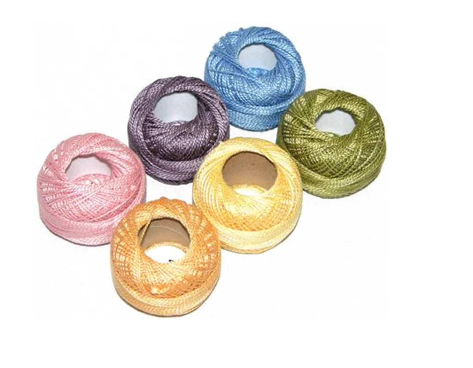 Presencia Finca Perle Cotton ~ Size #5 ~ Thread Sampler Pack for Sewing, Embroidery, and Quilting (02 - Monet) — image 1