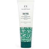 The Body Shop Tea Tree 3 in 1 Wash Scrub & Mask – Purifying Vegan Skincare For Oily, Blemished Skin – 4.2 oz