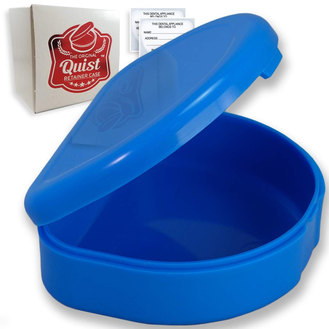 QUIST (TM) Solid Orthodontic Retainer Case (Grey) : Beauty