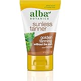 Alba Botanica Sunless Tanner Lotion, 4 Oz