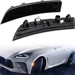 NJSBYL Amber LED GR86 Side Marker Lights Assembly