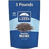 Thousand Lakes Minnesota Grown Wild Rice - 3 pounds (48 ounces) - Bulk Pouch | 100% Wild Rice | All Natural
