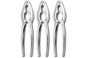Artcome 3 pieces Seafood Tools Set Lobster Crackers Crab Crackers Sets Nut Crackers Tools