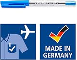 Staedtler Stick 430 M-3CP5 Ballpoint Pen Medium Blue Box of 50 view 5