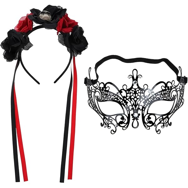 E-SideStep Serre-tête En Toile D'araignée Pour Halloween, Cosplay, Bal Masqué, Accessoire De Costume (noir