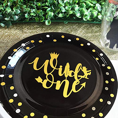 Wild One Birthday Decorations I 96 Pieces 4 in 1 Wild One Party