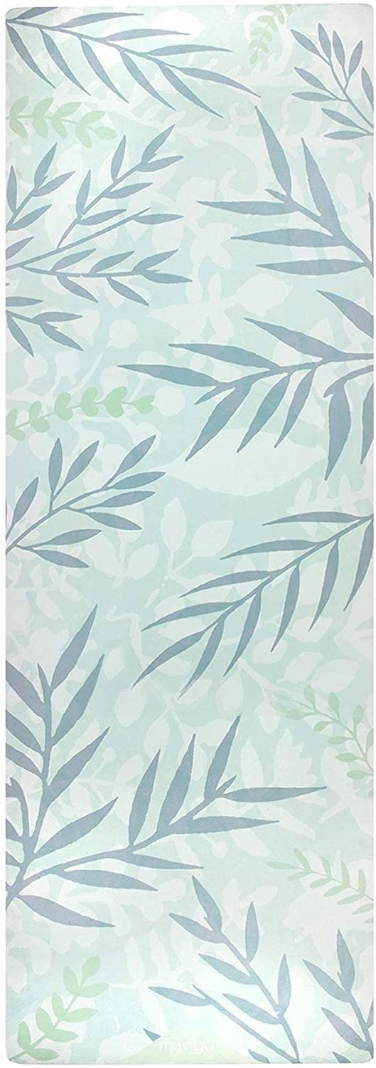 Myga Suede Yoga Mat - Luxurious Vegan Suede Mat perfect for Hot Yoga, Power, Bikram, Ashtanga and Pilates - Superior Non-Slip Grip, ideal for Home, Gym & Studio - 183cm x 61cm x 3mm - Peacemaker