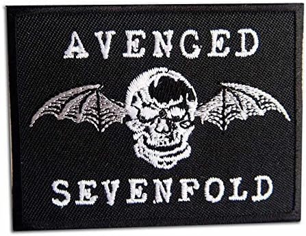 Avenged Sevenfold Rock Heavy Metal Music Band Iron on Patches # with Free Gift By Jupeter