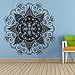 Wall Sticker, Fheaven Mandala Indian Flower Home Vinyl Mural Wall Decal Art Stickers for Bedroom,Living Room,Dining Room (Black)