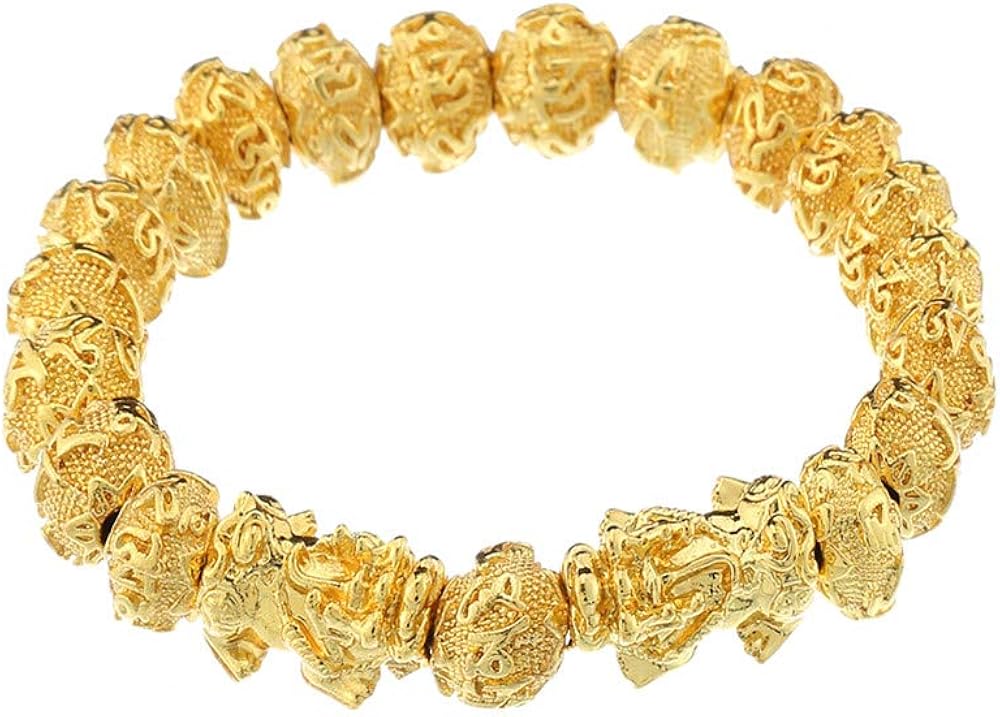 Amazon Com Prime Feng Shui Bracelet Porsperity Bling Golden Amazon Com Prime Feng Shui Bracelet Porsperity Bling Golden