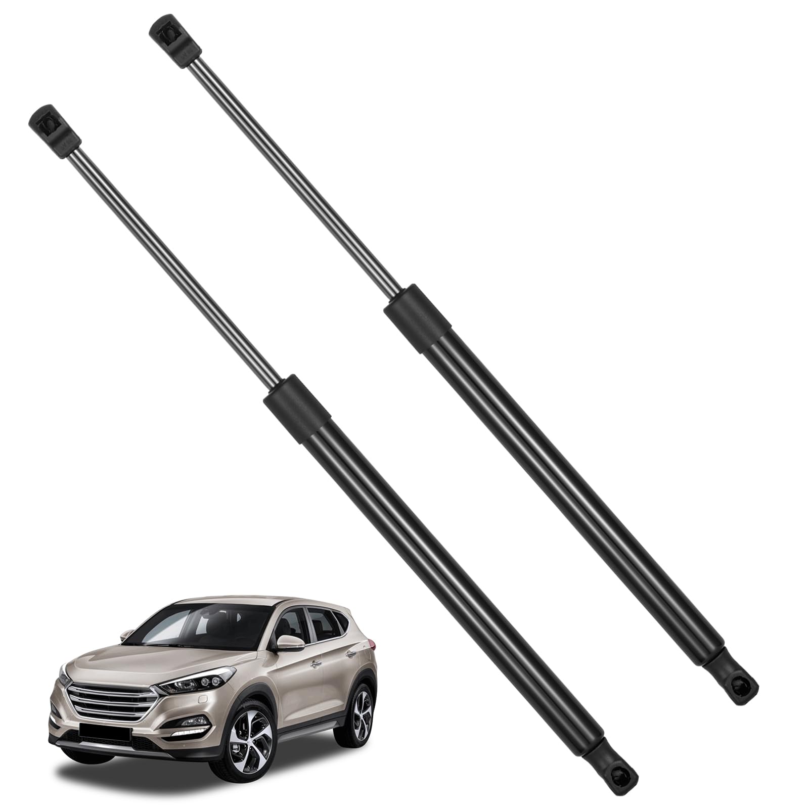 Photo 1 of BDFHYK PM2059 19.17in/127.87Lbs (569N) Tailgate Struts Lift Supports Car Hood Holder Gas Spring Compatible with Hyundai Tucson 2010-2015, Set of 2