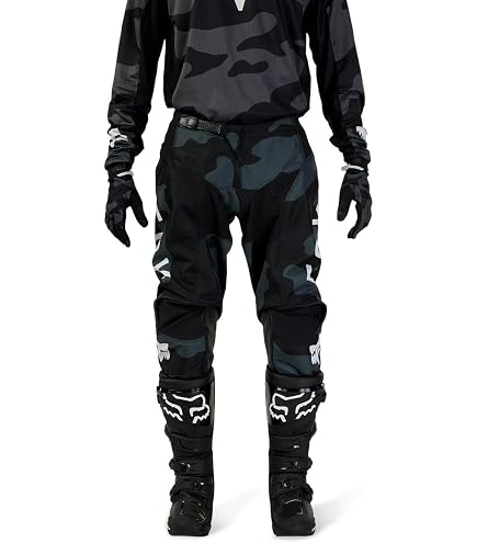 Amazon.com: Fox Racing 180 BNKR Motocross Jersey, Black CAMO, XX