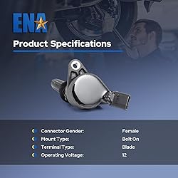 ENA Set of 8 Curved Boot Ignition Coil Pack