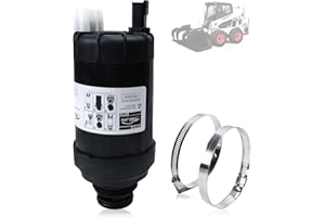 TRSCJXN 7400454 Fuel Filter Water Separator Replace 7023589 Fit for Bobcat Skid Steer & Loaders T/S Series A770 T770 T750 T650 T595 T590 S450 S590 for Excavators E32 E35 E42 E45 for Versahandlers V519 V723