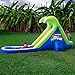 Blast Zone Tropical Splash - Inflatable Water Slide with Blower - Compact - Sets up in Seconds - Spray - Splash Area