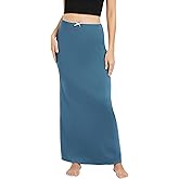 Urban CoCo Women's Elastic Waist Long Maxi Skirt Flowy Summer Beach Skirt for Vacation