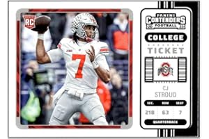 C.J. STROUD RC 2023 Chronicles Draft Contenders College Ticket #3 ROOKIE Panini NM+-MT+ NFL Football
