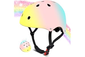 NIKISHAP Kids Bike Helmet for 2-3-5-8-14 Ages Girls,Boys,Toddler,Kids and Youth, Ventilation and Impact Resistance Toddler Bike Helmet for Multi-Sport Bicycle Scooter Inline Roller Skate and Skateboarding