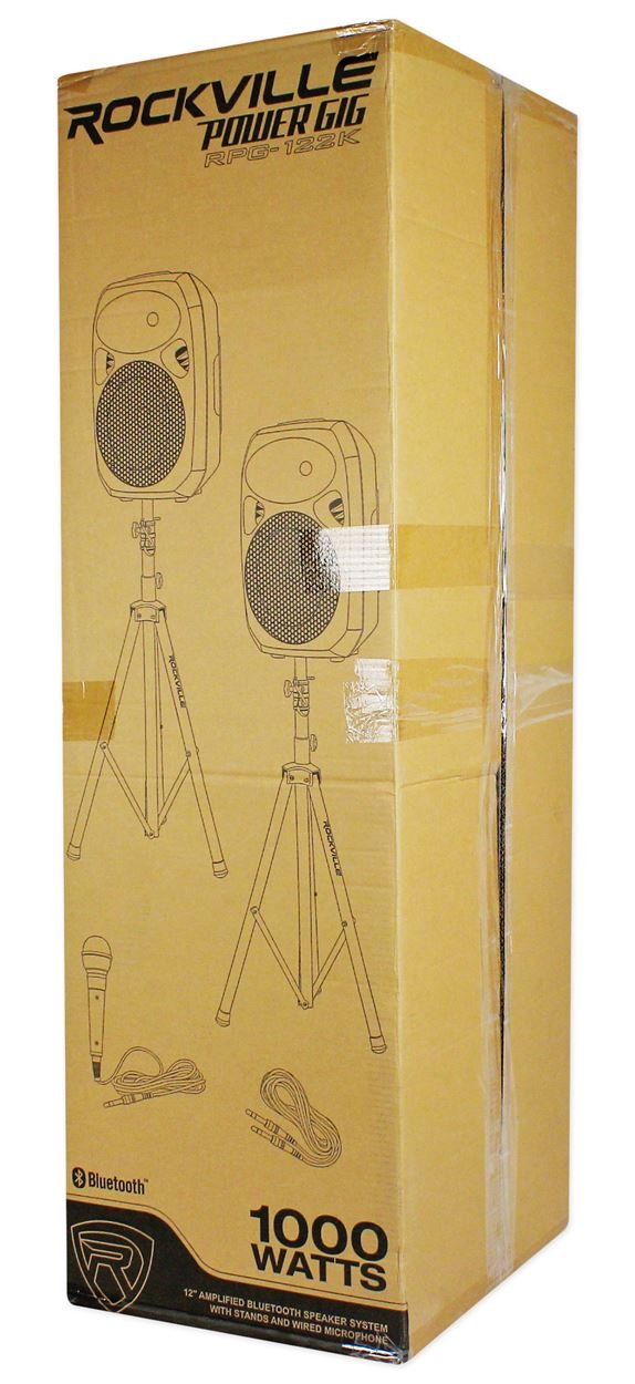 rockville rpg152k dual 15 powered speakers