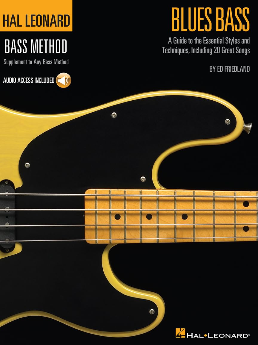 Hal Leonard Blues Bass Method Tab + Accès audio