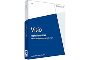 Visio Pro 2013 English (1PC/1User) (PC Key Card)