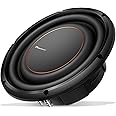 Pioneer TS-D10LS2 - Powerful 10-inch Shallow Subwoofer, 1300 Watts Peak PowerSingle 2 Ohms Voice Coil and Compact Design for Deep Bass
