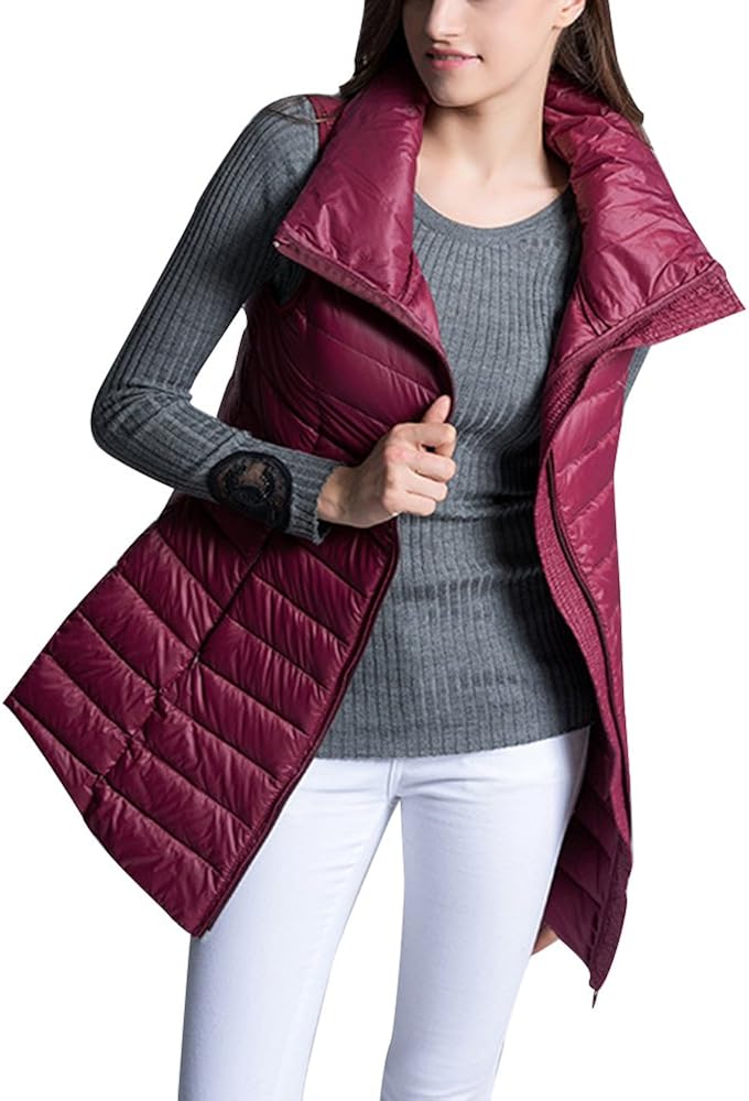 long hooded vest womens