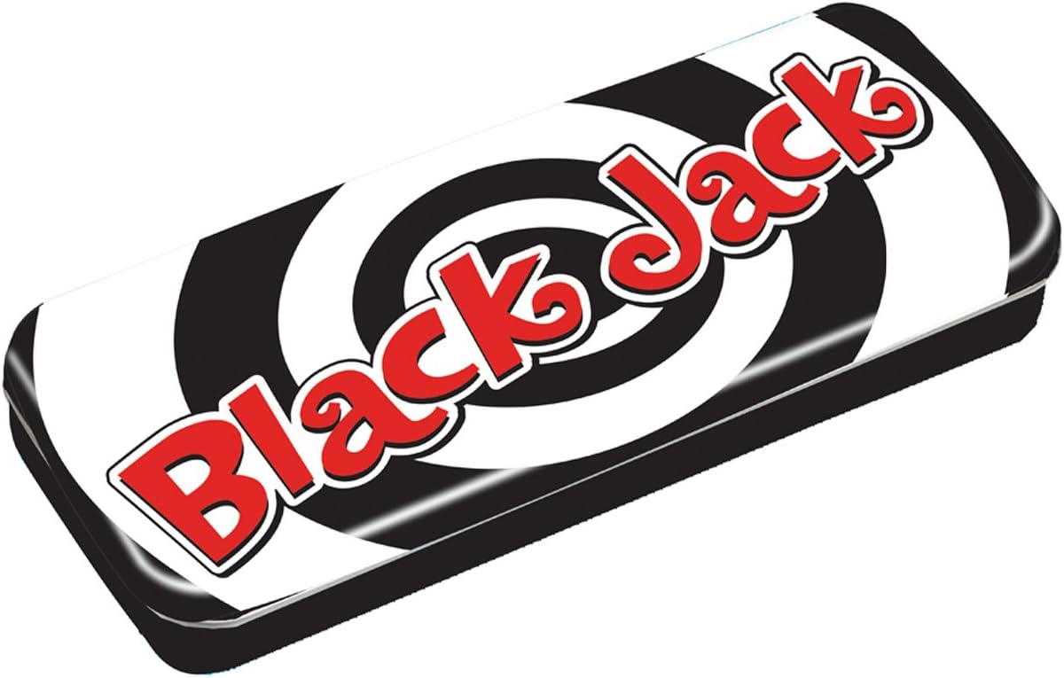 Candy Land Tangerine Pencil Tin, Black