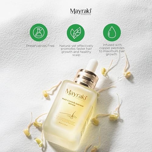 mayraki hair growth serum intense ghk-cu how it works Treatment with Copper Peptide GHK-Cu, DHT Blocker for Thicker, Stronger Hair | 45 ml/1.52 fl. oz in Kenya What is Mayraki Hair Growth