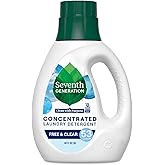 Seventh Generation Concentrated Laundry Detergent Liquid Free & Clear Fragrance Free 40 oz