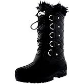 POLAR Womens Waterproof Tactical Mountain Walking Snow Knee Boots