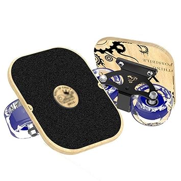 TANG SHI Drift Skates, Sports mit 70 mm PU Räder und ABEC 7 Kugellager