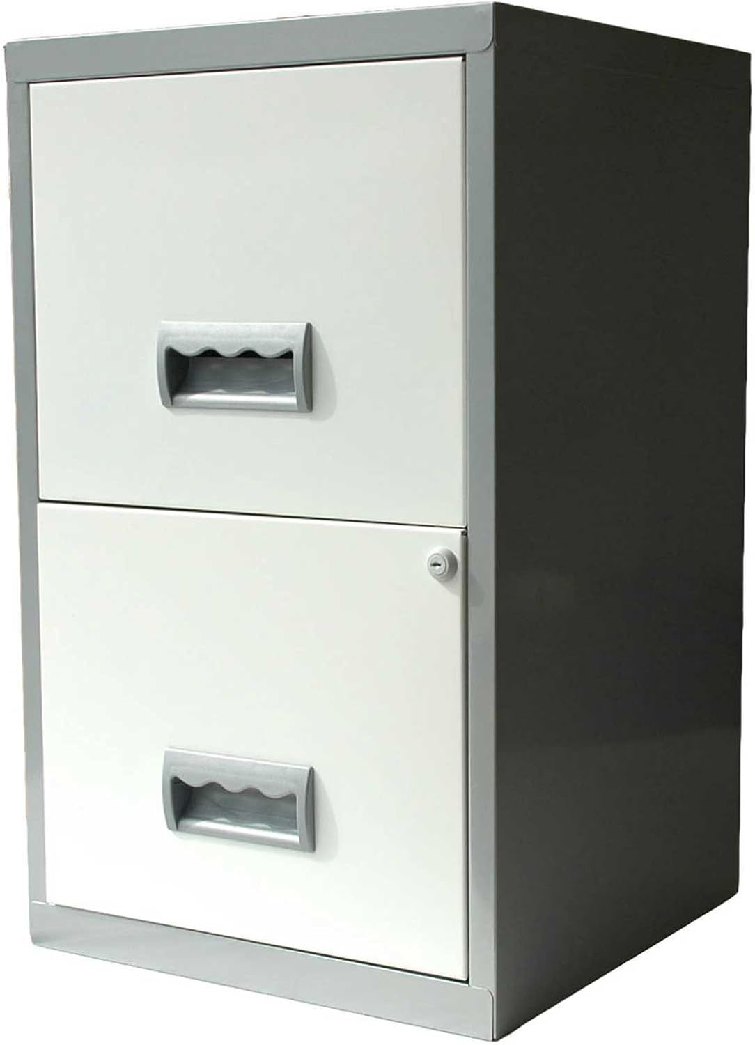 Amazon Com Pierre Henry 2 Drawer Maxi Filing Cabinets A4 Silver