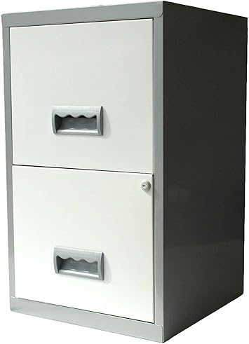 Amazon Com Pierre Henry 2 Drawer Maxi Filing Cabinets A4 Silver