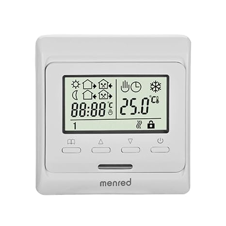 E51 Digital Thermostat-Regler Temperaturregler Raumthermostat Raumregler