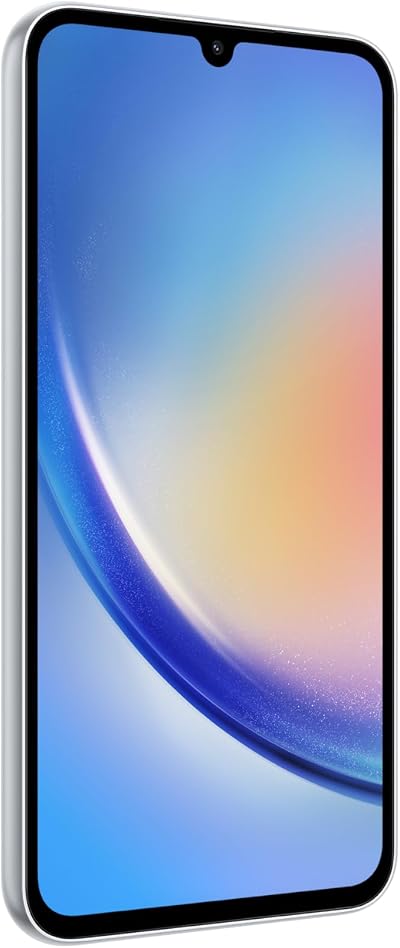 Samsung Galaxy A34 128GB 5G Silver Unlocked SIM Free Smartphone 6.6 Inch
