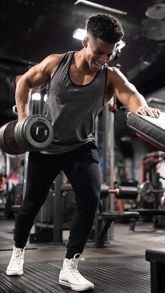 COOFANDY Men's 3 Pack Tank Tops Workout Gym Shirts Muscle Tee Bodybuilding Fitness Sleeveless T Shirts: Clothing