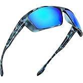 KastKing Huzzah Polarized Sport Sunglasses for Men and Women, Ideal for Driving Fishing Cycling and Running,UV Protection