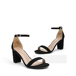 DREAM PAIRS Women's Chunk Low Heel Pump
