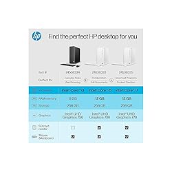 HP Slim Windows Desktop Computer, Intel Core